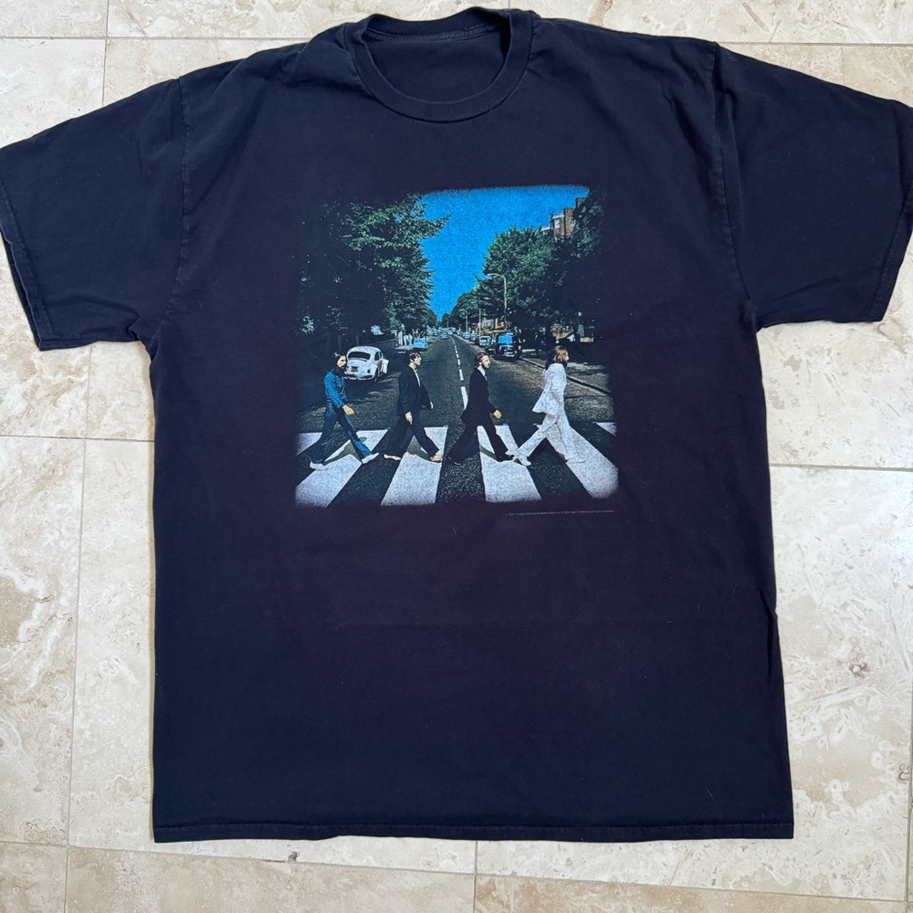 The Beatles Abbey Road Album Tee Shirt XXL